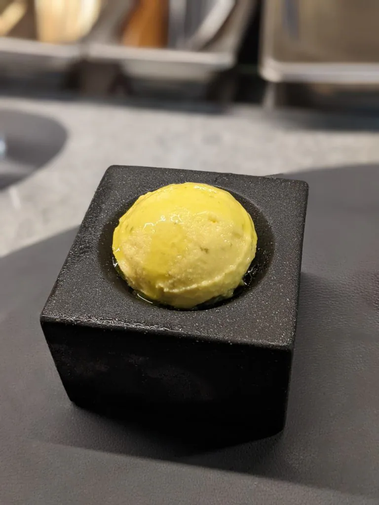 Jeju Mandarin Sorbet from Kobo Sydney