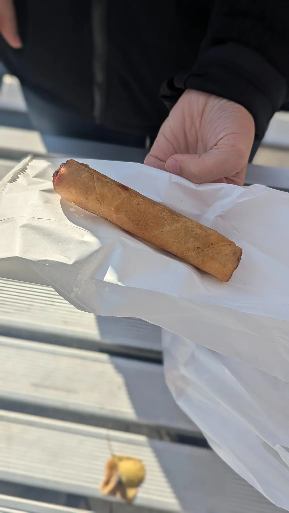 Crisp spring roll from Banh Mi Bay Ngo in Bankstown