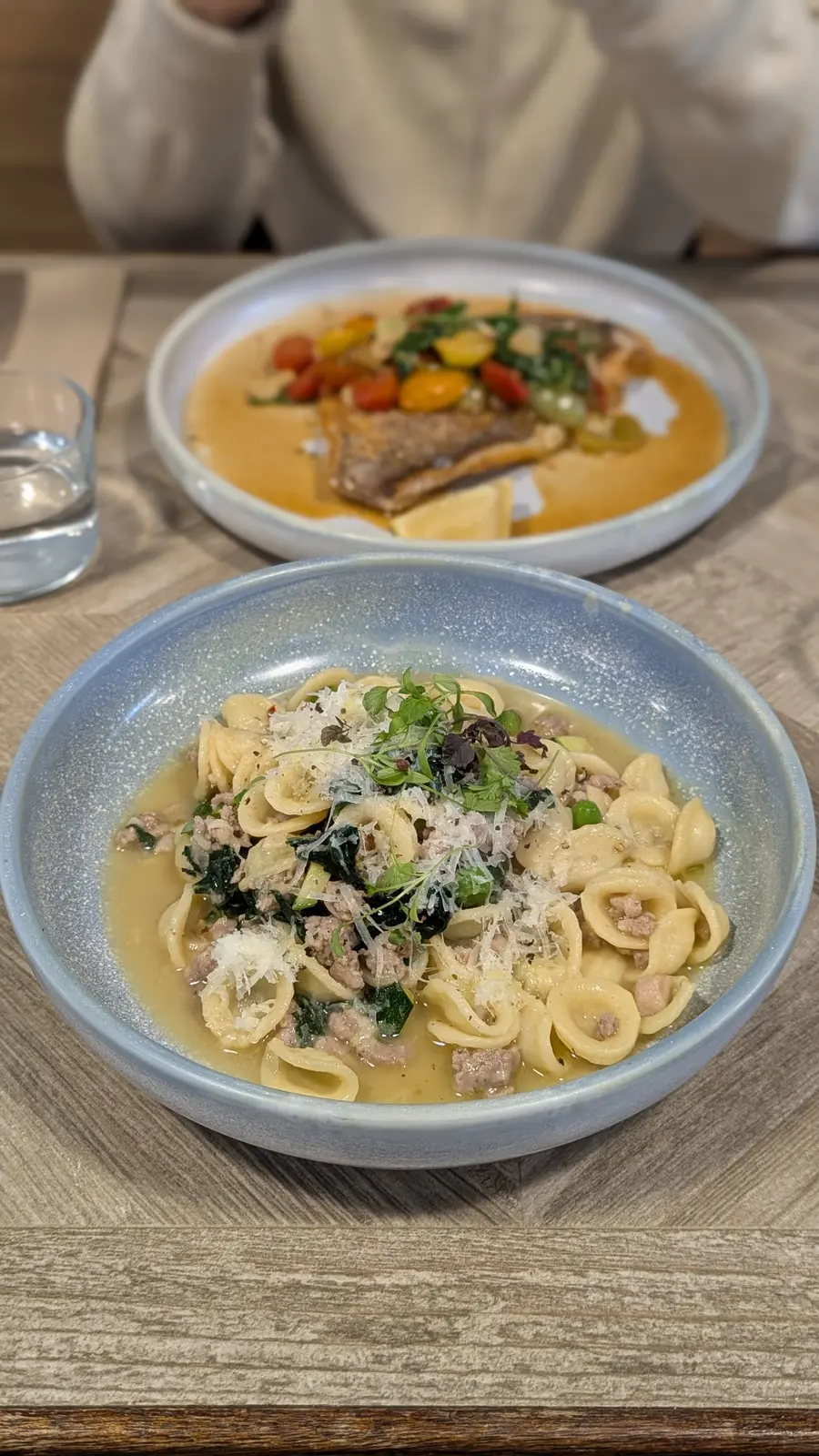 Mattina sausage pasta special