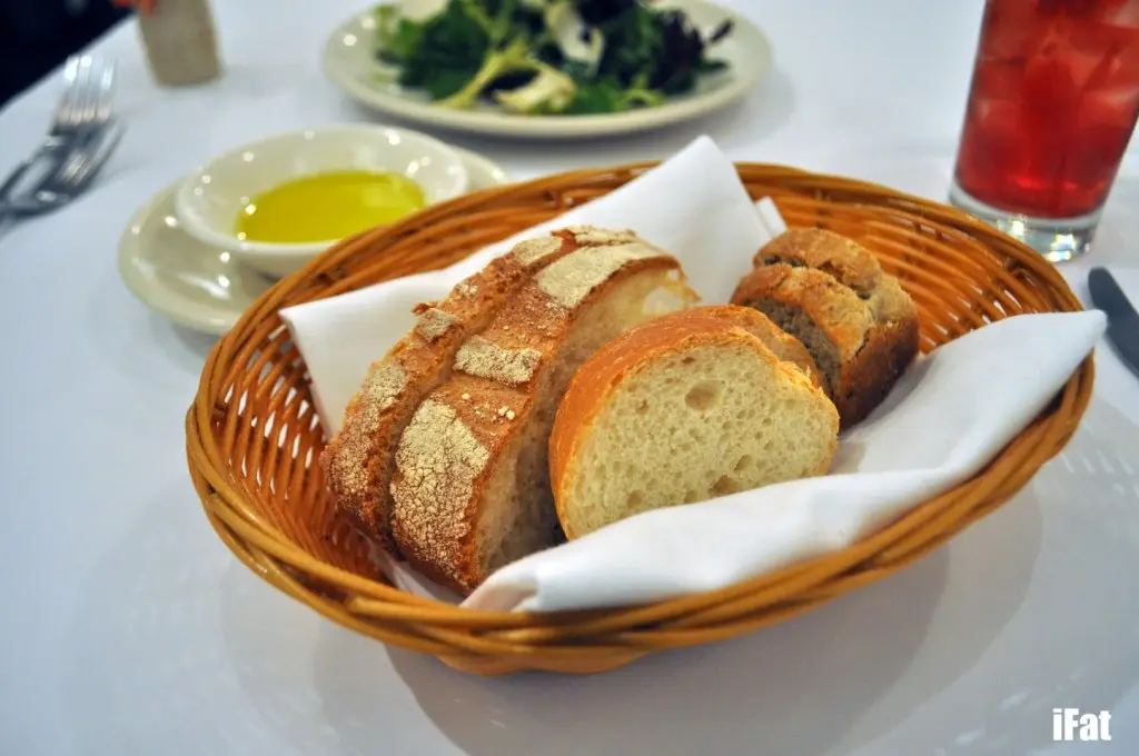 Complementary bread that told me my hair looked amazing that day.