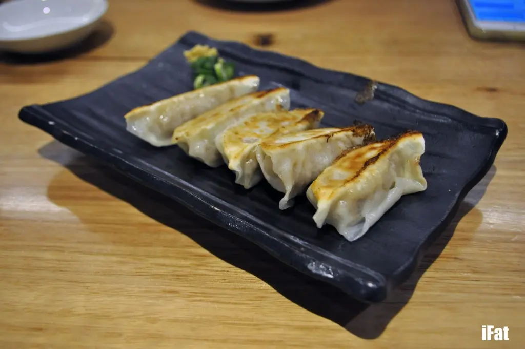 Pan fried gyoza