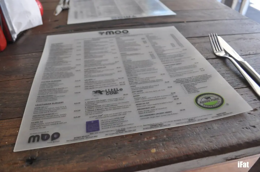 Moo Gourmet Burgers in Newtown — featured food and venue photograph