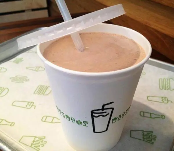 Peanut butter milkshake