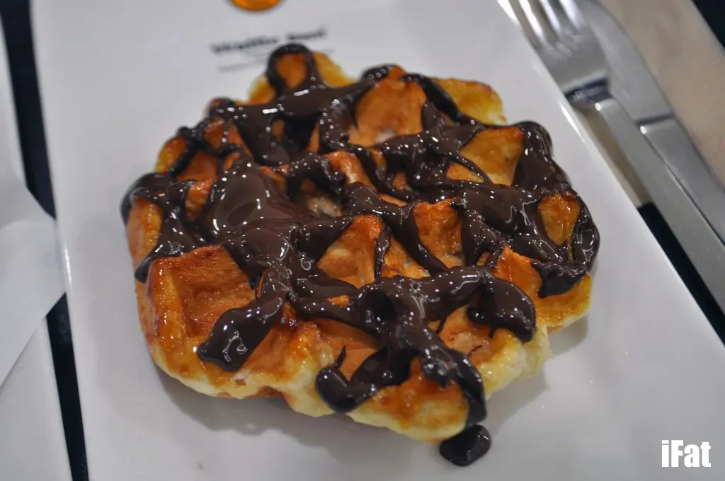 Dark Chocolate Waffle