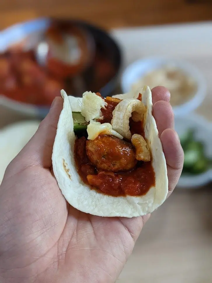 Belle of the Ball taco from Imperfect Recipes Vol. Taco