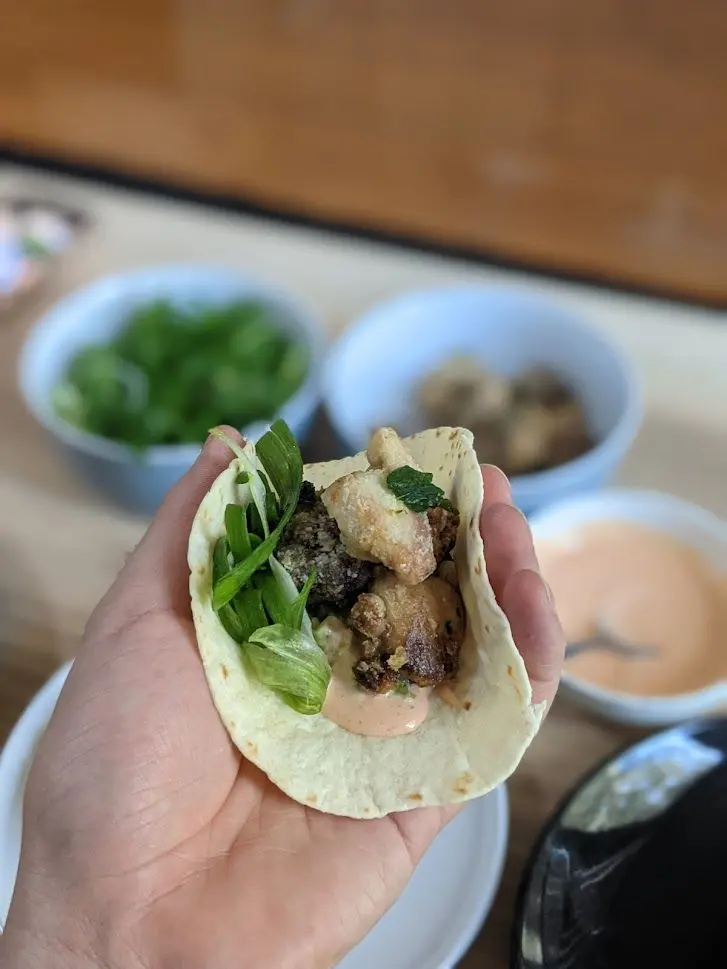 What’s Poppin’? taco from Imperfect Recipes Vol. Taco