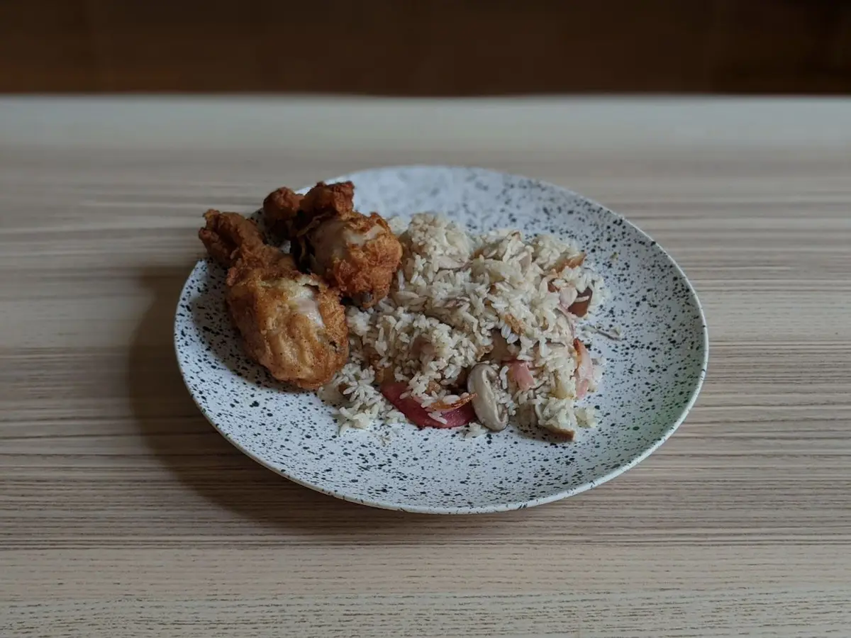 Actual KFC With Rice from the original Imperfect Recipes collection