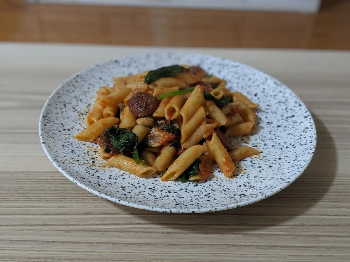 Chorizo Sean Penne from the original Imperfect Recipes collection