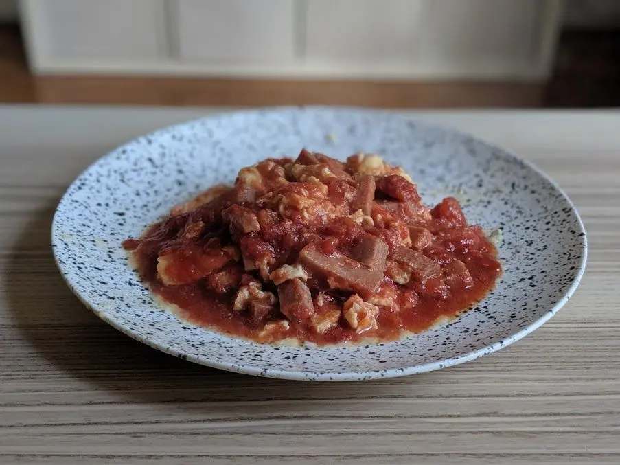 Tomato & Eggs from the original Imperfect Recipes collection
