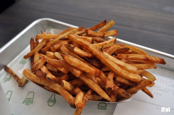 Hand cut fries