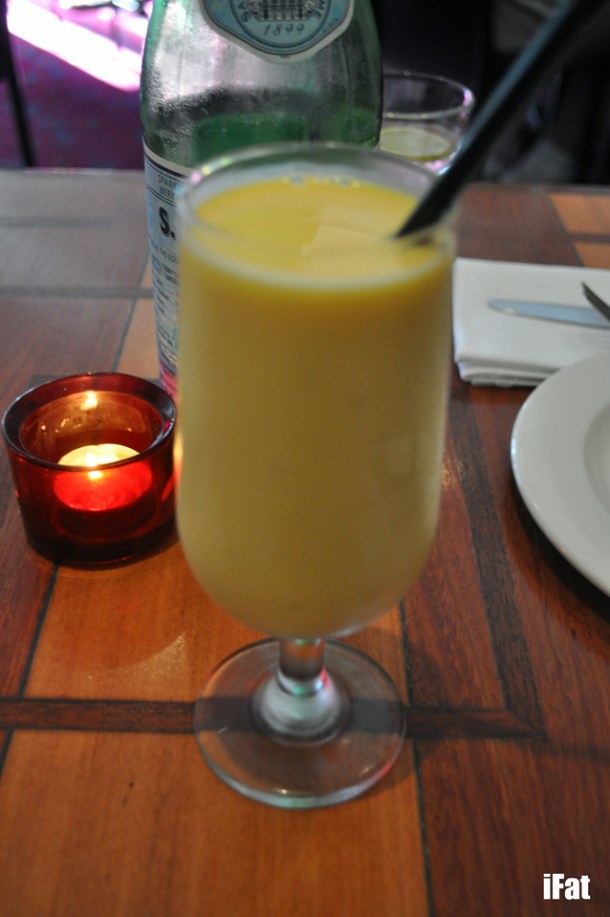 Mango Lassi (sorry about the poor image quality)