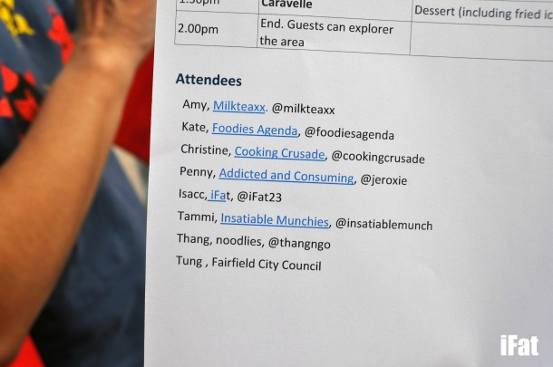 Milkteaxx, Cooking Crusade, Jeroxie, Insatiable Munches, Foodie Agenda and Noodlies