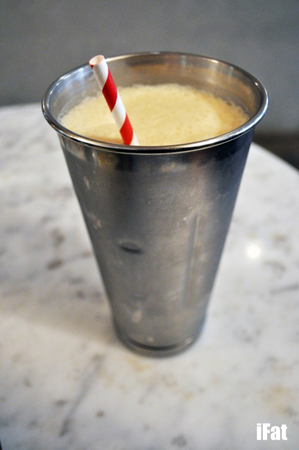 Peanut Caramel Milkshake
