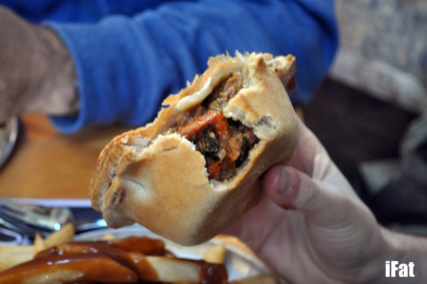 Sweet roasted maple duck with cointreau pie